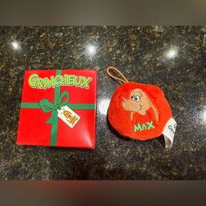 New Mcdonald's Grinch Max Dog Ornament